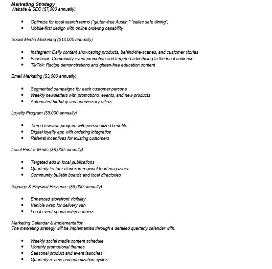 Marketing Plan